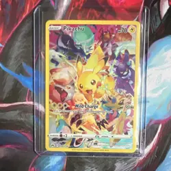 Pokemon Pikachu Crown Zenith Secret Rare Holo 160/159 70 HP Wild Charge - Image 1