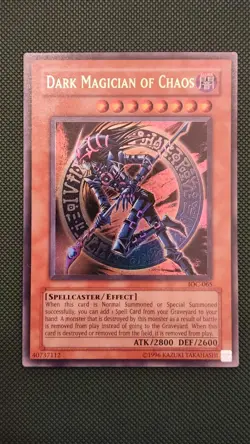Yu-Gi-Oh Dark Magician of Chaos IOC-065 Ultra Rare - Image 1