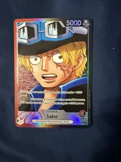 One Piece - Sabo - OP13-004 - Leader Parallel Alternate Art - Image 1