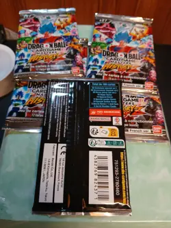 Lot De 5 Booster Dragon Ball Card Game Scelle Bt27 Fr - Image 2
