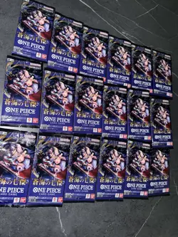 One Piece Card Game OP-14 Booster Pack Japanese 18x Sealed Bandai - Image 2