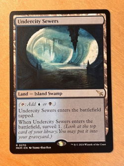MTG Magic the Gathering Undercity Sewers Murders at Karlov Manor NM - Image 1
