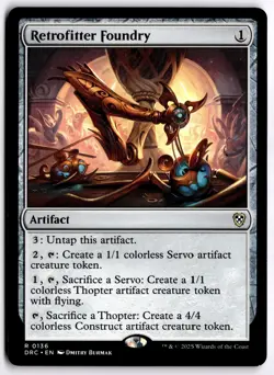 Retrofitter Foundry NM DRC Commander: Aetherdrift MTG - Image 1