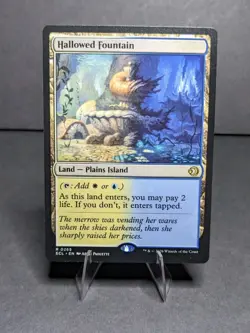 Hallowed Fountain Lorwyn Eclipsed Regular MTG - Image 1
