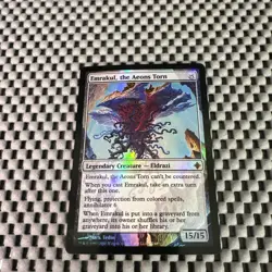Emrakul, the Aeons Torn -Foil NM/ light play MTG Rise of the Eldrazi - Image 1