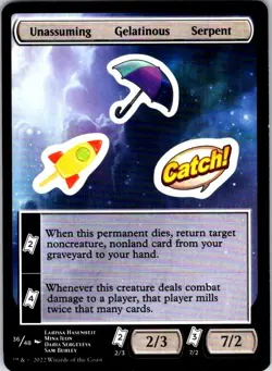 Magic | UNF | Unassuming Gelatinous Serpent | 36 | Normal | NM - Image 1
