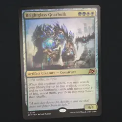 Brightglass Gearhulk MTG Aetherdrift Mythic 191 NM - Image 1