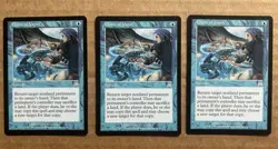 Magic: The Gathering Chain of Vapor Instant Regular x3 2002 English - Image 1