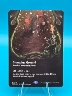 NM - Magic the Gathering, EOE, Stomping Grounds (0378) - Galaxy Foil - Image 1