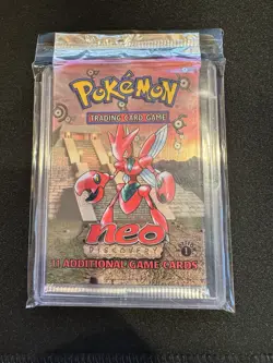Pokemon Neo Discovery 1st Edition Booster Pack 2001 11 Cards English Vintage - Image 1
