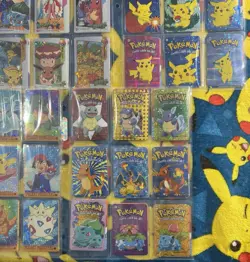 Pokemon Charizard (90x) HOLO Prism Stickers Collection Binder 1998 Nintendo - Image 3