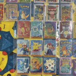 Pokemon Charizard (90x) HOLO Prism Stickers Collection Binder 1998 Nintendo - Image 4