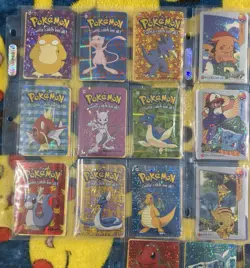 Pokemon Charizard (90x) HOLO Prism Stickers Collection Binder 1998 Nintendo - Image 5