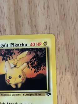 Pokemon TCG Lt. Surge's Pikachu Gym Challenge 84/132 40 HP Common English - Image 3