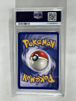 PSA 8 Lapras 10/62 Holo Pokemon TCG Fossil Unlimited Rare Card - Image 2