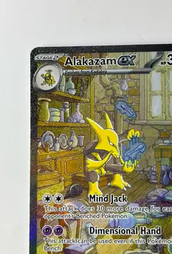 Pokemon Alakazam EX TCG Card 201/165 SV Scarlet & Violet 151🔥MINT🔥⭐⭐ - Image 2