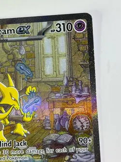 Pokemon Alakazam EX TCG Card 201/165 SV Scarlet & Violet 151🔥MINT🔥⭐⭐ - Image 3