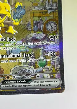 Pokemon Alakazam EX TCG Card 201/165 SV Scarlet & Violet 151🔥MINT🔥⭐⭐ - Image 4