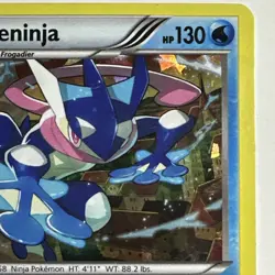 Greninja 40/122 Rare Cracked Ice Holo Breakpoint Pokemon TCG Card LP - Image 3