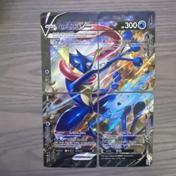 Greninja V-UNION Set of 4 SWSH Sword & Shield Promo Holo Pokemon Cards - Image 1