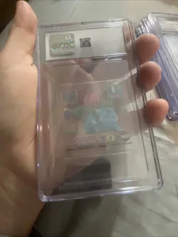 1998 Amada Pokemon Japan Ivysaur Super DX Sticker Cgc 8 - Image 2