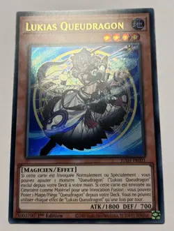 Yu-Gi-Oh - LUKIAS QUEUDRAGON - JUSH-FR001 - Ultra - NM/M - Image 1