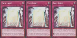 3x True Light (Misprint) | SDWD-EN028 | Common | Unlimited | NM | YuGiOh - Image 1