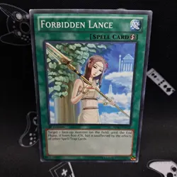 Forbidden Lance BP02-EN162 1st Edition MP Moderate Play Yu-Gi-Oh! Card - Image 1