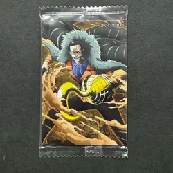 S4932 Crocodile No.7 Japanese One Piece Wafer Card SEALED F12 - Image 1