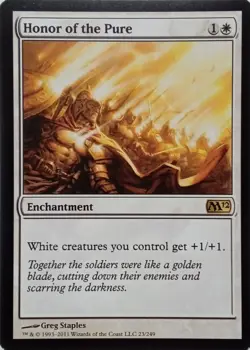 23/249 HONOR OF THE PURE RARE CORE SET 2012 MTG CARD - Image 1