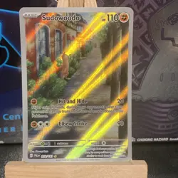 Sudowoodo 219/193 Paldea Evolved Illustration Rare Holo Pokemon Card * New * - Image 2