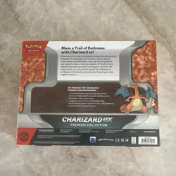 Pokemon Charizard EX Premium Collection Box Booster Promo Trading Card Game - Image 2