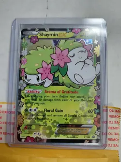 Shaymin EX XY148 Generations Holo Black Star Promo Card Pokemon TCG - Image 3