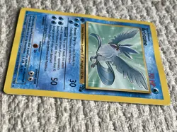 Articuno 17/62 1st Edition LP Pokemon Card TCG Fossil SLIGHTLY damaged - Image 3