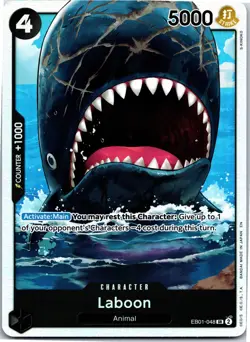 Laboon EB01-048 SR One Piece Card Game NM - Image 1