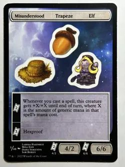 Misunderstood Trapeze Elf Unfinity 5 LP-NM MTG Card - Image 1
