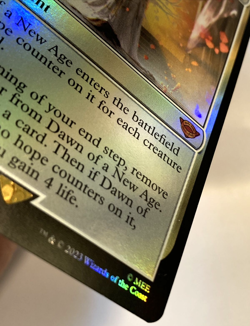 MTG Dawn of a New Age *FOIL* The Lord of the Rings 0005 Pack Fresh - Image 3