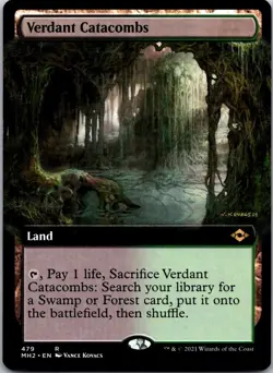 Verdant Catacombs (Extended Art) 479 Modern Horizons 2 NM MTG - Image 1