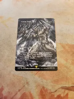 Astral Titan-Primeval Titan Showcase Final Fantasy MTG NM - Image 1