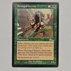 MISCUT BACK DERANGED HERMIT URZA'S LEGACY LP MTG - Image 1