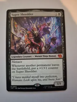 1x Super Shredder Teenage Mutant Ninja Turtles mythic rare 83 NM x1 - Image 1