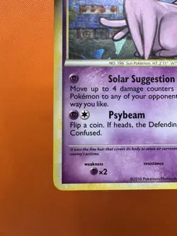 Pokemon TCG Espeon 2/90 Undaunted Cracked Ice Holo Rare - LP+ - Image 4