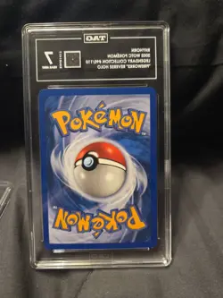 2002 WOTC Pokemon Rhyhorn 90/110 Legendary Col Reverse Holo Fireworks TAG 7 - Image 2