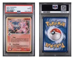 2007 POKEMON POP SERIES 5 #3 MEW-HOLO POP SERIES 5 PSA GOOD 2 - Image 1