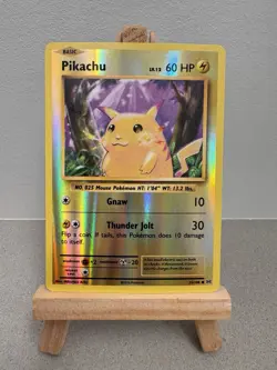 2016 Pokemon XY Evolutions Pikachu Reverse Holo #35/108 - MINT - Image 1