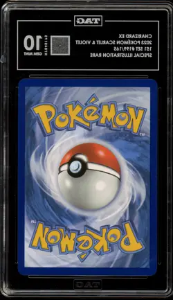 Pokemon Charizard ex 151 MEW EN Special Illustration Rare #199 TAG 10 Gem Mint - Image 2