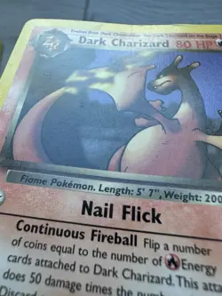 Dark Charizard 21/82 Team Rocket Regular Pokemon TCG 2000 - Image 4