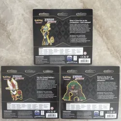 Pokemon Crown Zenith 3 Packs - Rillaboom, Cinderace, Inteleon English - Image 2