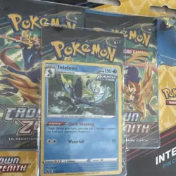 Pokemon Crown Zenith 3 Packs - Rillaboom, Cinderace, Inteleon English - Image 5
