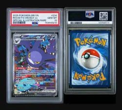 Pokemon TCG Team Rockets Crobat EX Destined Rivals #234/182 PSA 10 - Image 3